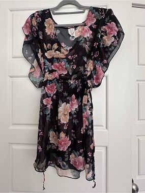 Becca - Floral Swimsuit cover